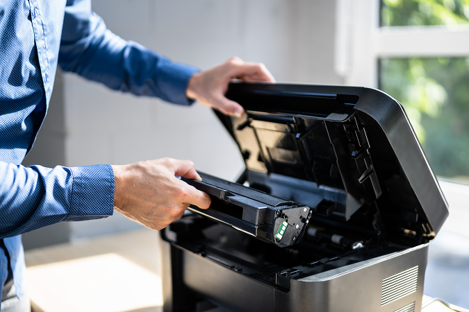 Výměna toneru